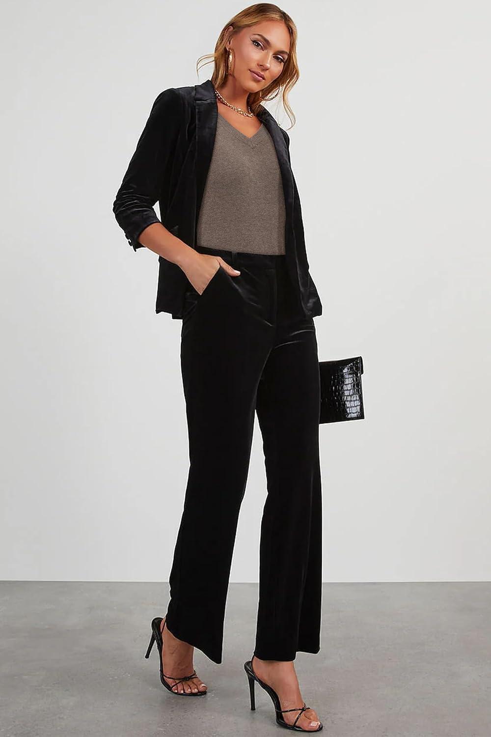 imageArachampampCloz Womens Wool Blend Fall Sweaters Business Casual OutfitsBcoffee