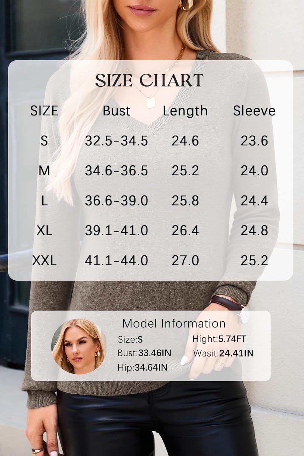 imageArachampampCloz Womens Wool Blend Fall Sweaters Business Casual OutfitsRose