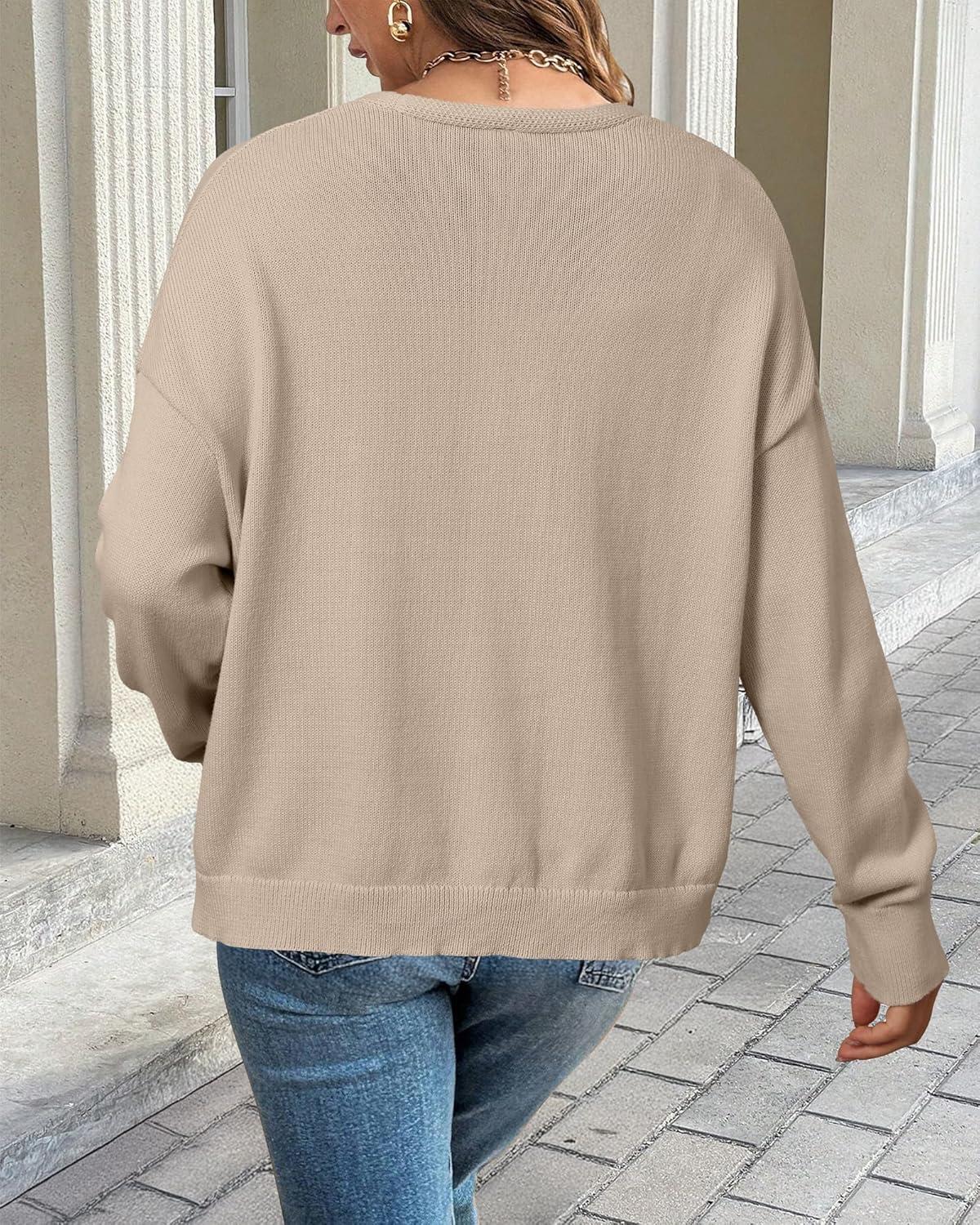 imageArachampampCloz Womens Cozy Cotton Tie Front Fall Trendy Bow Cardigan Sweaters 2025Apricot