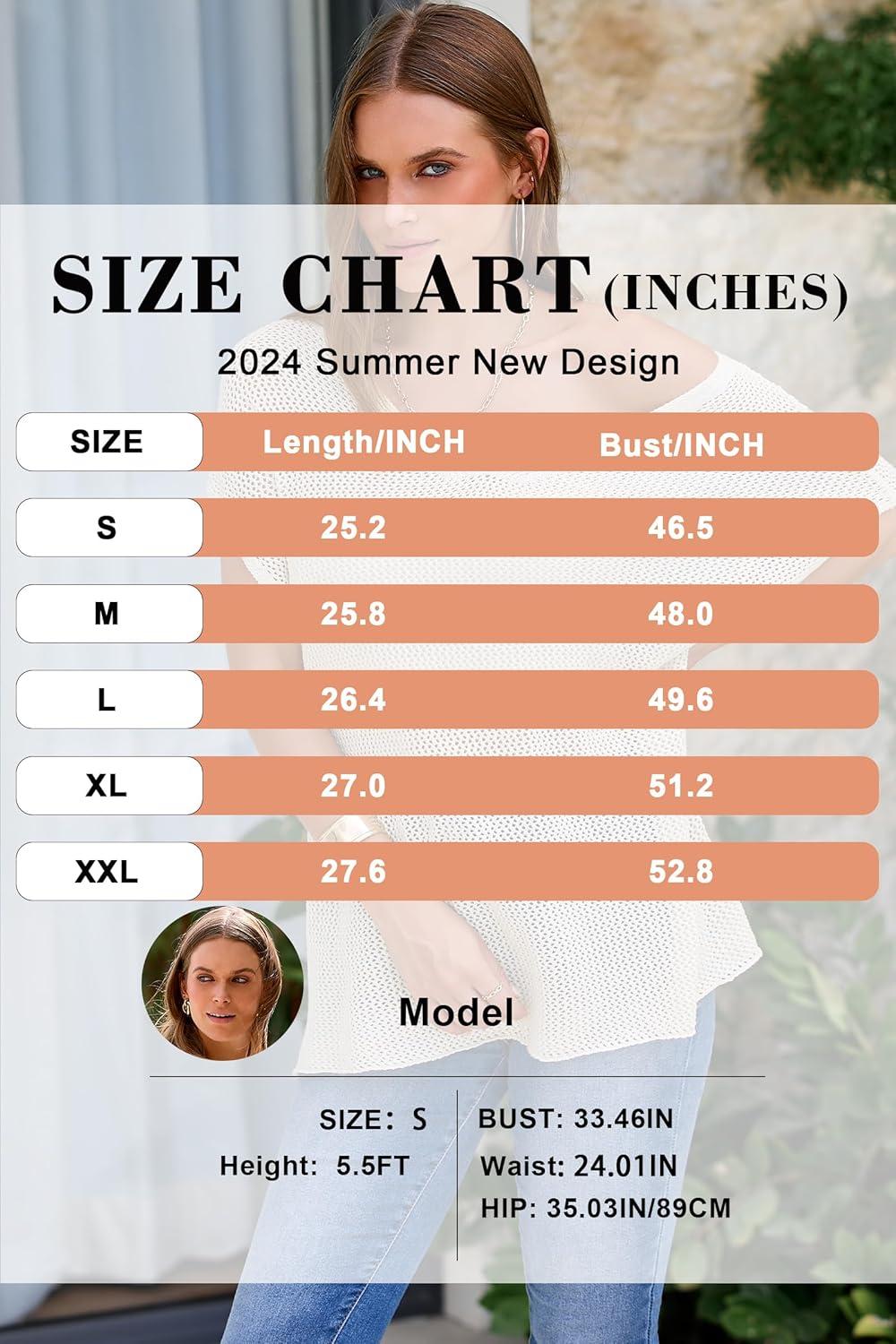 image:imageArachampCloz Women Crochet Tops 2025 Summer Wool Blended Sweater Vest Short Sleeve Fashion Outfits Oversized CoverupBeige