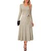 Khaki-white Stripe