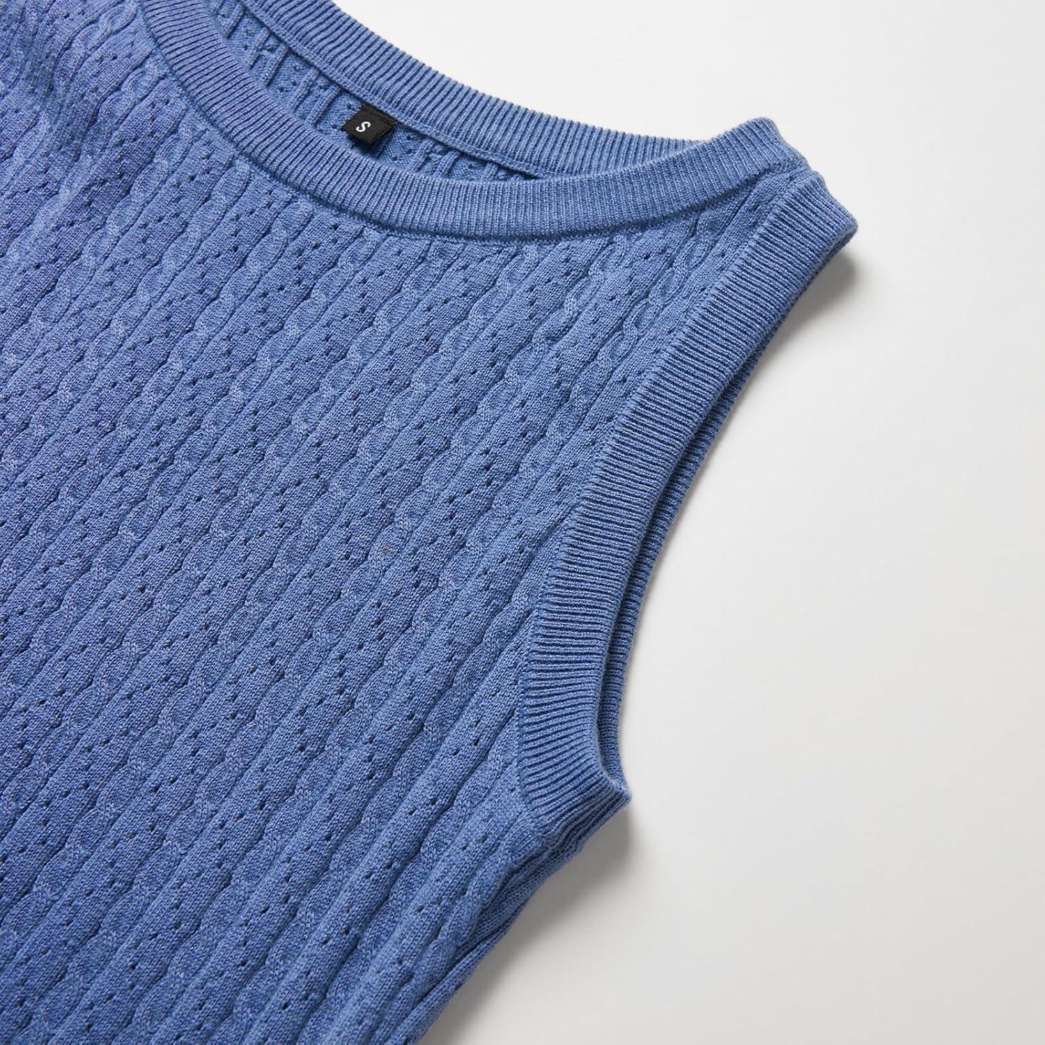 image:imageArachampCloz Womens Wool Blend Sweaters Non See Through AllSeason Business Casual Tank 2026Cblue