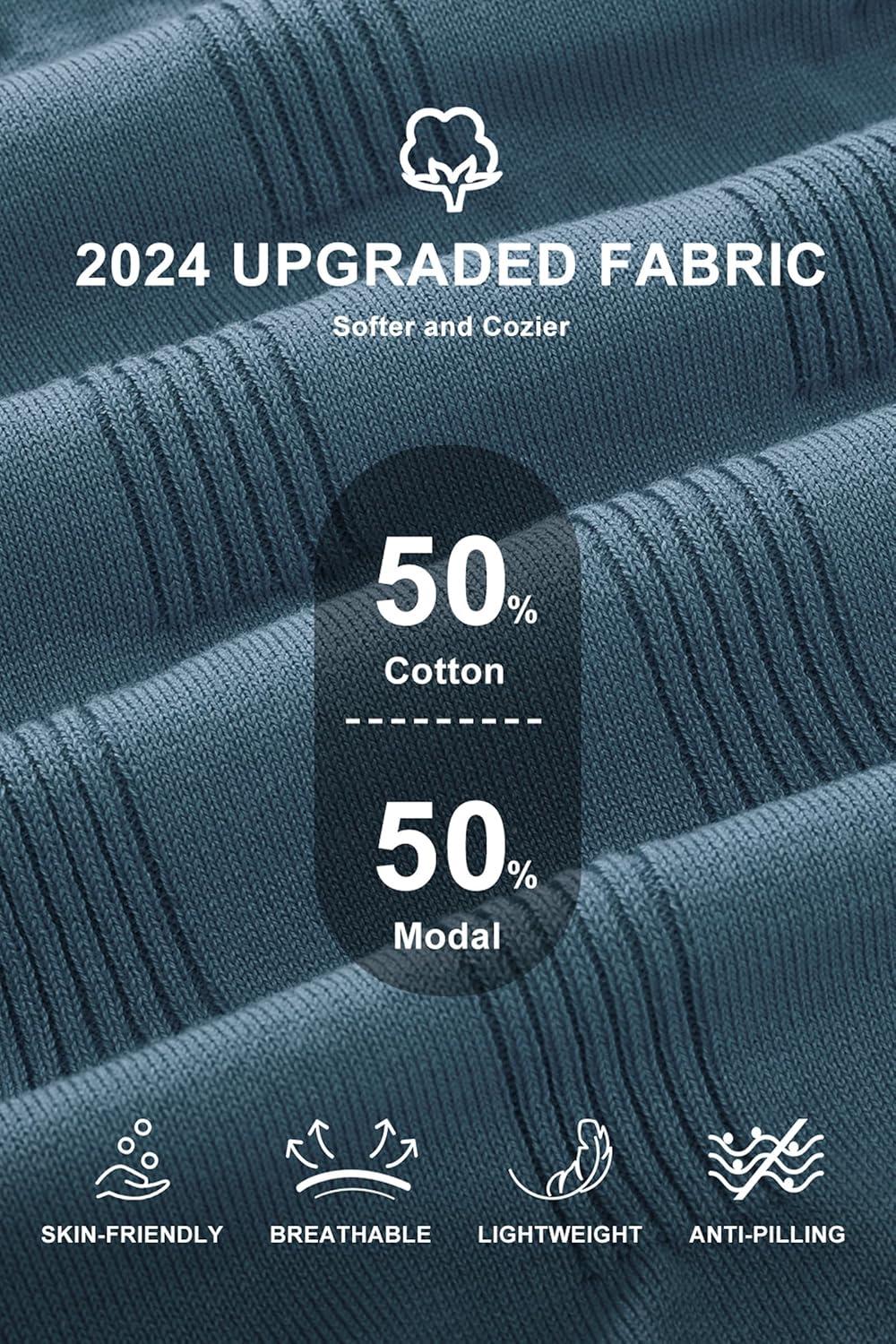 image:imageArachampCloz Womens Lightweight Blouse Short Sleeve Crew Neck Sweaters Business Casual Tops Spring Summer Outfits 2026Dusty Blue