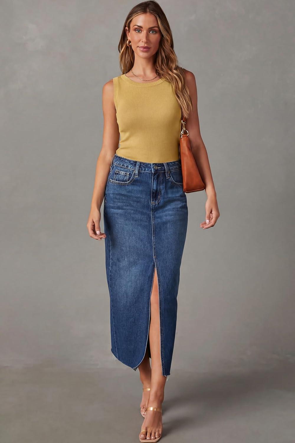 image:imageArachampCloz Womens Wool Blend Sweaters Non See Through AllSeason Business Casual Tank 2026Light Turmeric