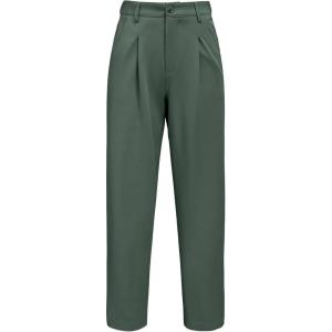 Arach&Cloz Womens Dress Pants Work Business Office Ankle Trousers High Waisted Ladies Slacks 2026(Army Green)