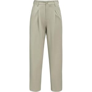 Arach&Cloz Womens Dress Pants Work Business Office Ankle Trousers High Waisted Ladies Slacks 2026(Light Khaki)