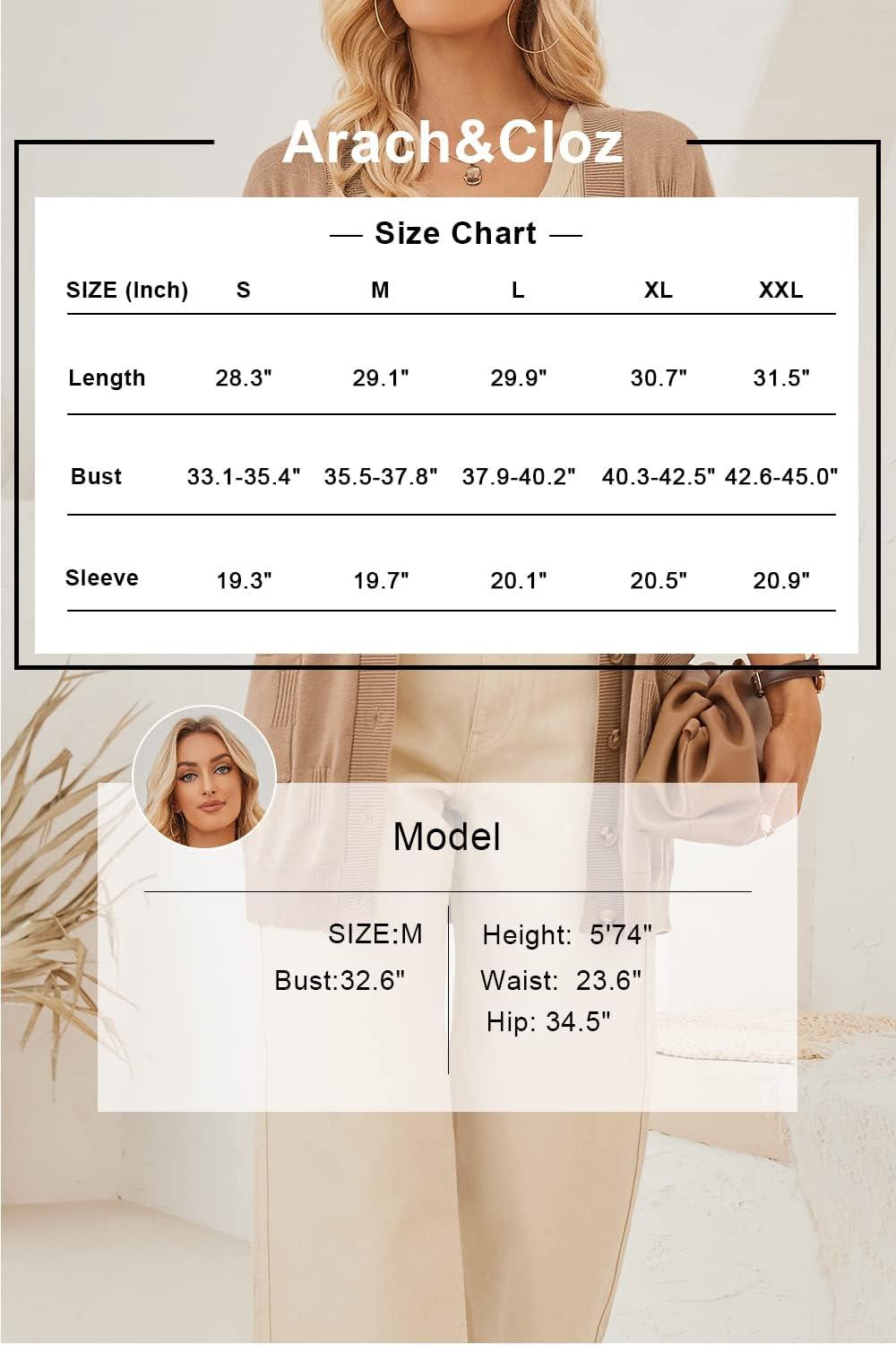 image:imageArachampCloz Womens Lightweight Cardigan Sweater Fashion Long Sleeve Summer Casual Outfits with Pocket Cozy CloudsNutmeg