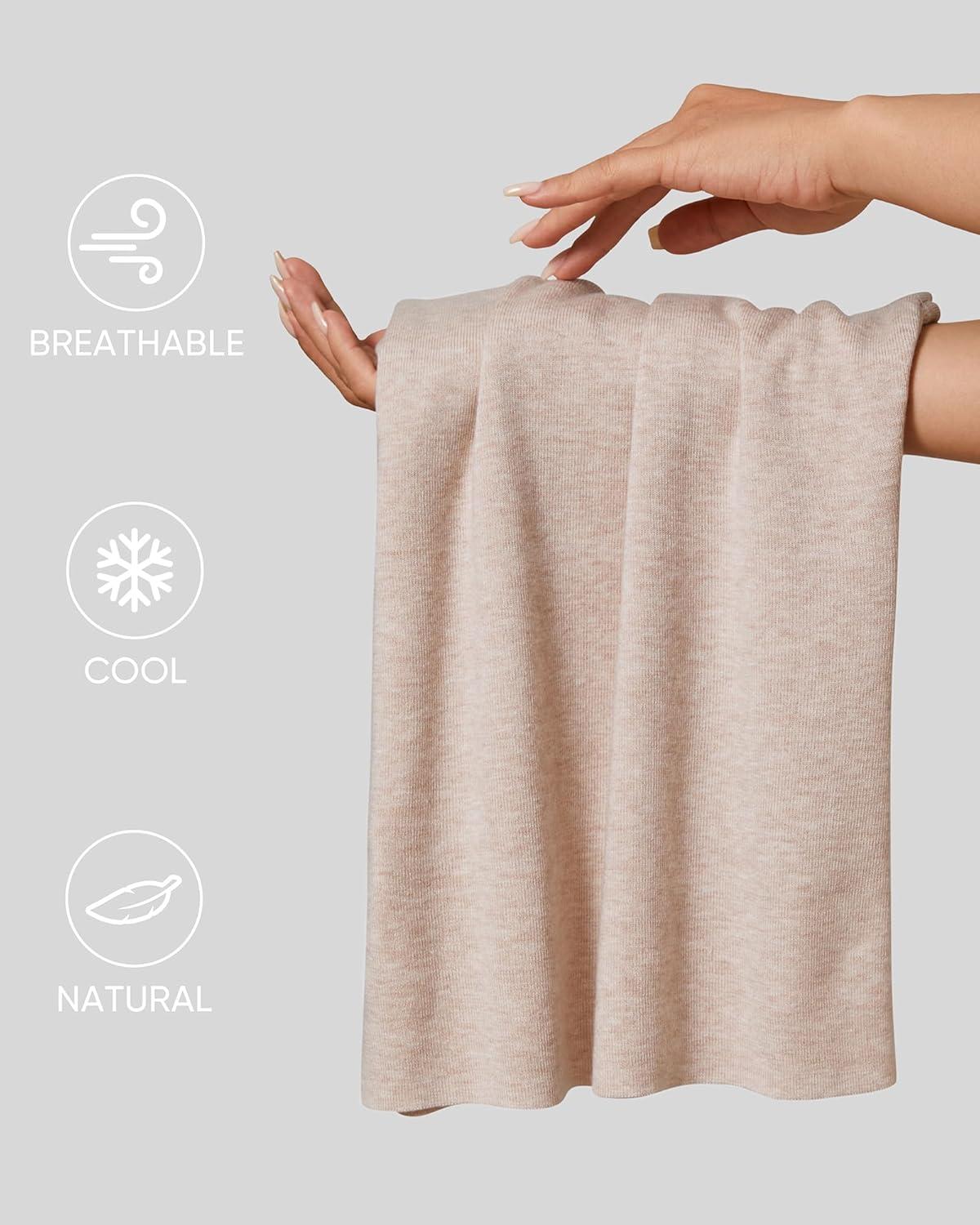 image:imageArachampCloz Womens Wool Blend Slim Fit Sweater Soft Turtleneck Casual Tank 2026Apricot
