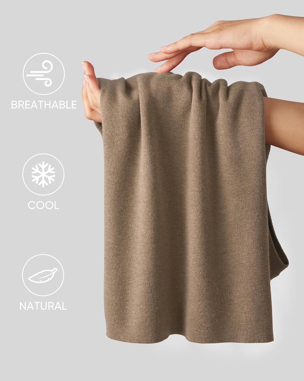 image:imageArachampCloz Womens Wool Blend Slim Fit Sweater Soft Turtleneck Casual Tank 2026Camel