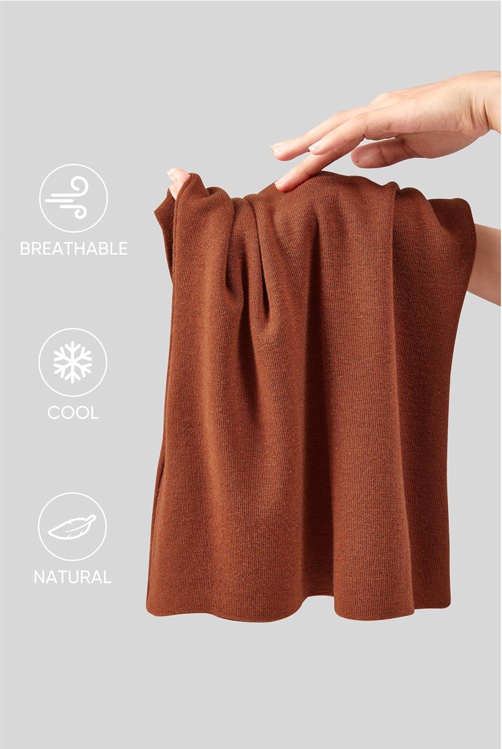 image:imageArachampCloz Womens Wool Blend Slim Fit Sweater Soft Turtleneck Casual Tank 2026Caramel