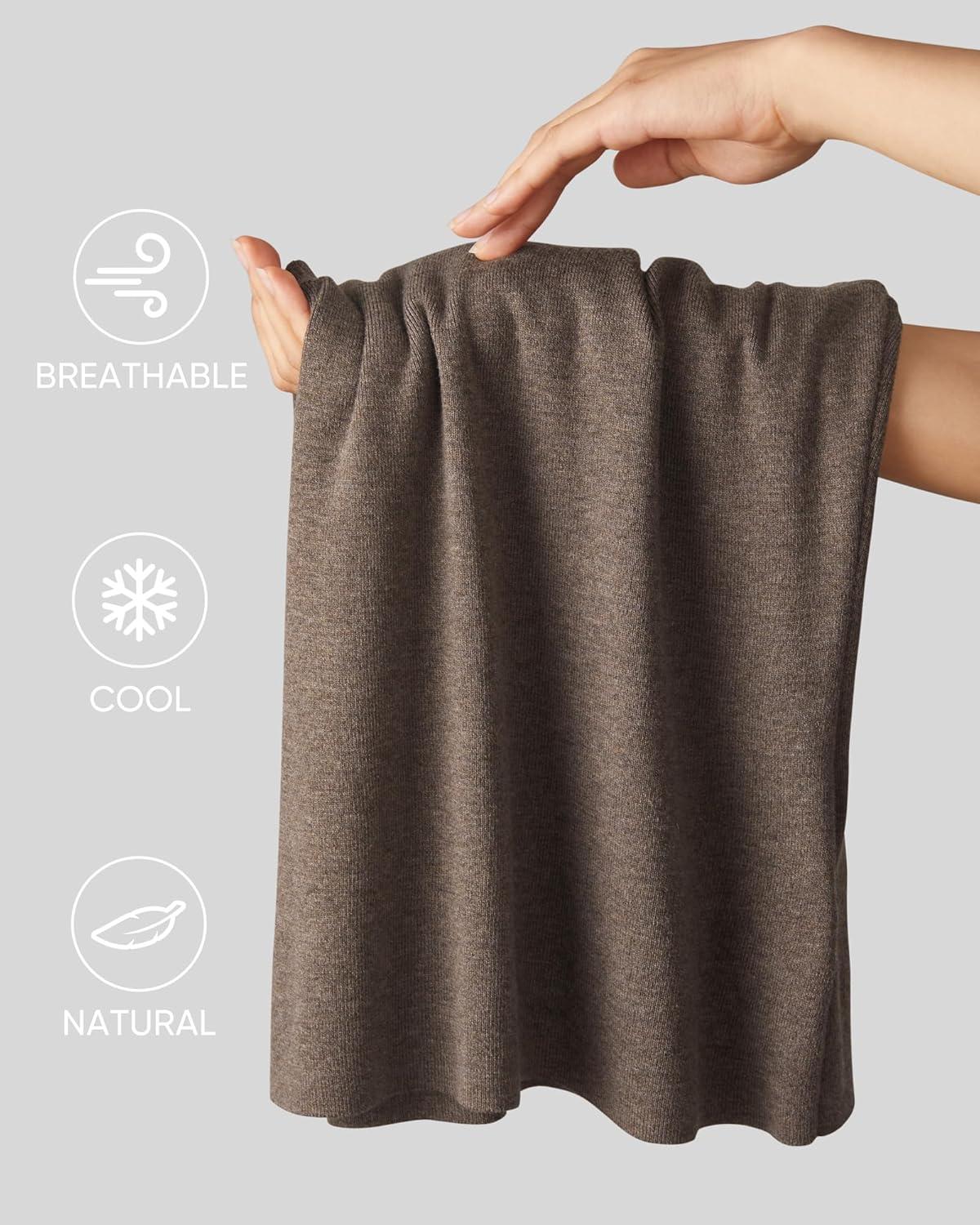 image:imageArachampCloz Womens Wool Blend Slim Fit Sweater Soft Turtleneck Casual Tank 2026Coffee