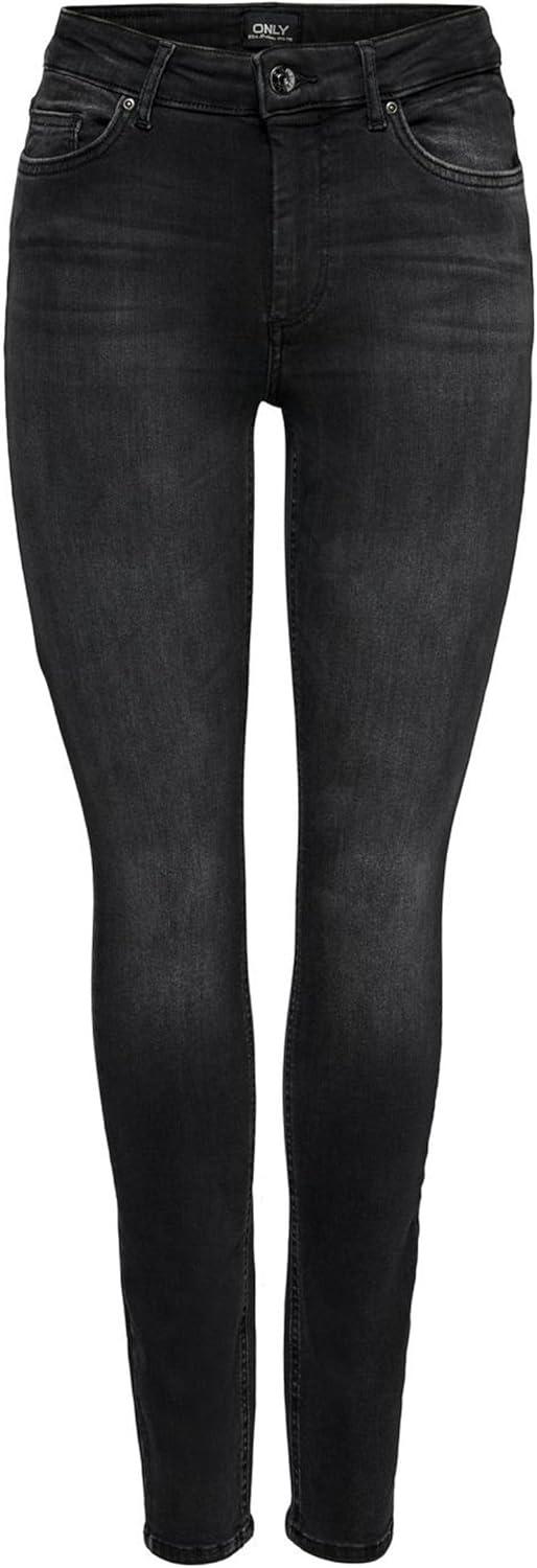 imageONLY Onlashley LS Placket Mix Top JRS Dbardeur FemmeBlack Denim