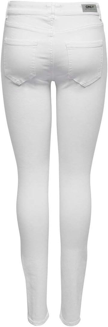 imageONLY Onlashley LS Placket Mix Top JRS Dbardeur FemmeBlanc White White