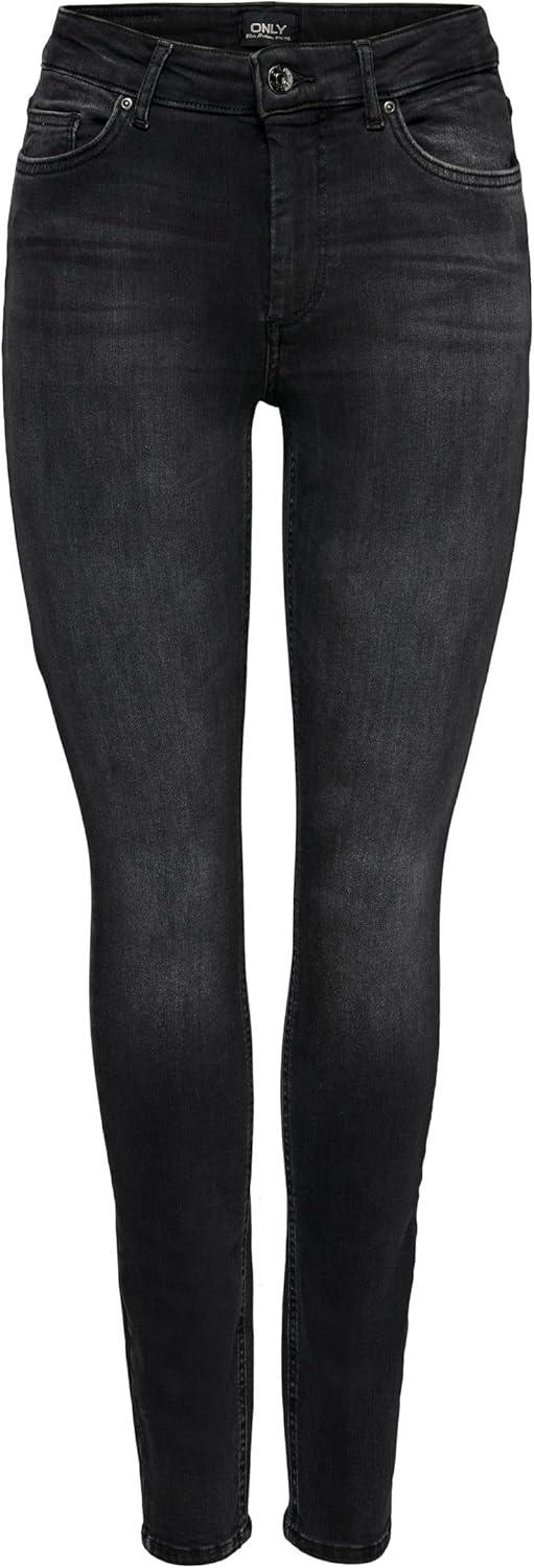 imageONLY Onlashley LS Placket Mix Top JRS Dbardeur FemmeJean Noir