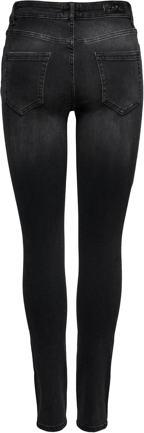 imageONLY Onlashley LS Placket Mix Top JRS Dbardeur FemmeJean Noir