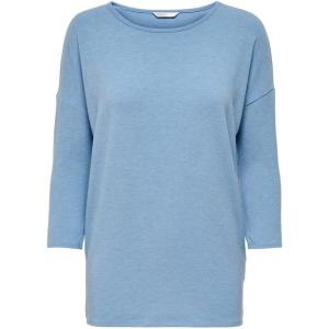 Pull Fin Femme col Rond Manches 3/4 tricoté Extensible – ONLGLAMOUR(Allure / Détail : Mélangé)