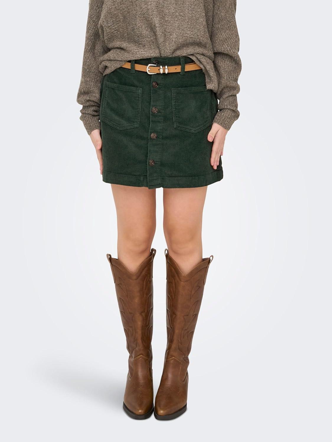 imageONLY Jupe ONLAMAZING JupeVert Green Gables Green Gables