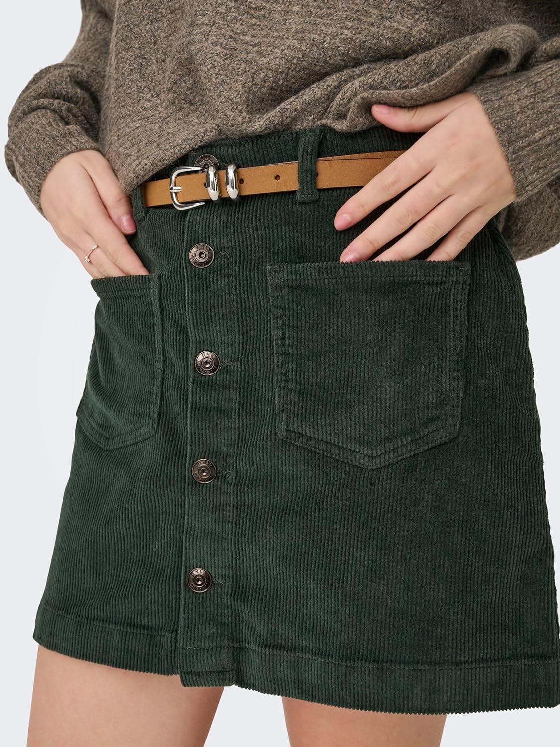 imageONLY Jupe ONLAMAZING JupeVert Green Gables Green Gables
