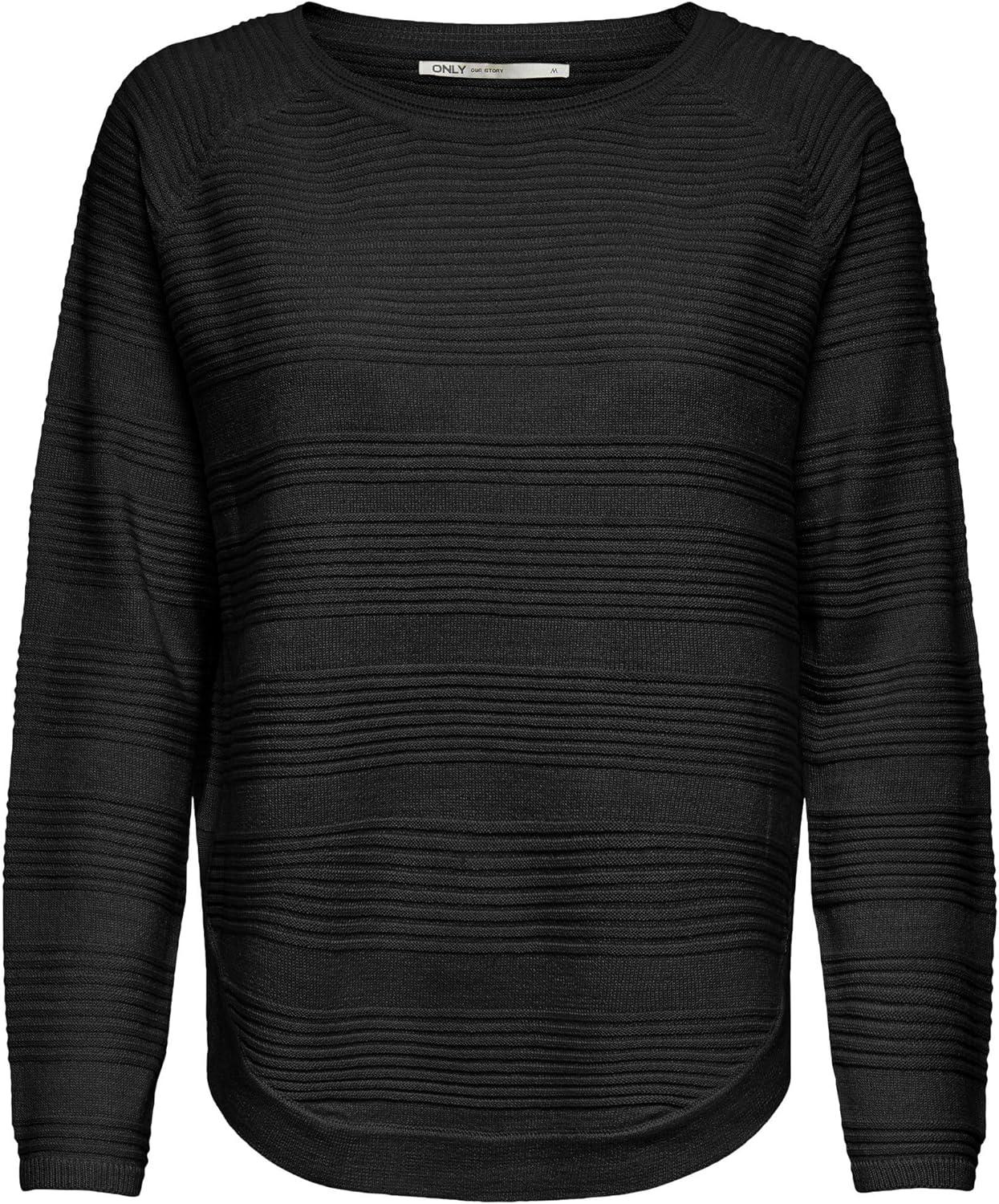 imageONLY Pull en Maille ONLCAVIAR Pull en MailleNoirTransparent