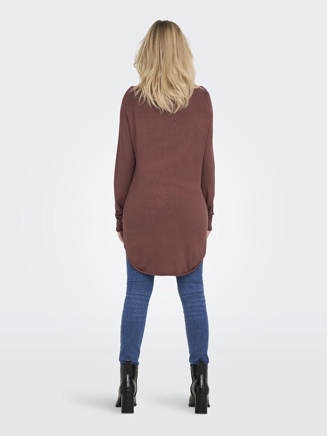 imageONLY Pull en Maille ONLMILA Pull en MailleRose Brown