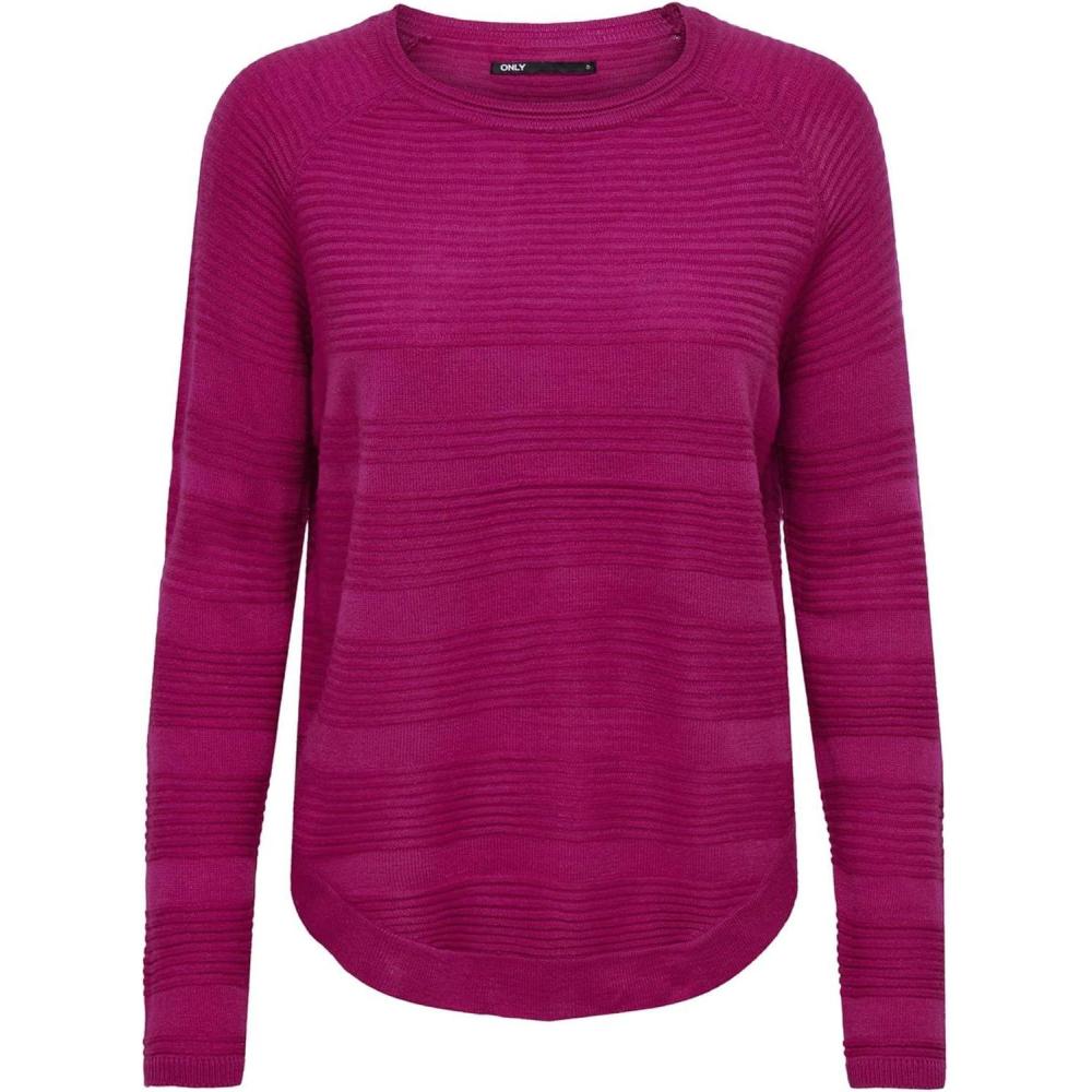 imageONLY Pull en Maille ONLCAVIAR Pull en MailleCerise