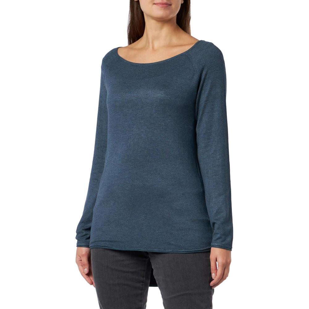 imageONLY Pull en Maille ONLMILA Pull en MailleDark SeaDetailw Melange