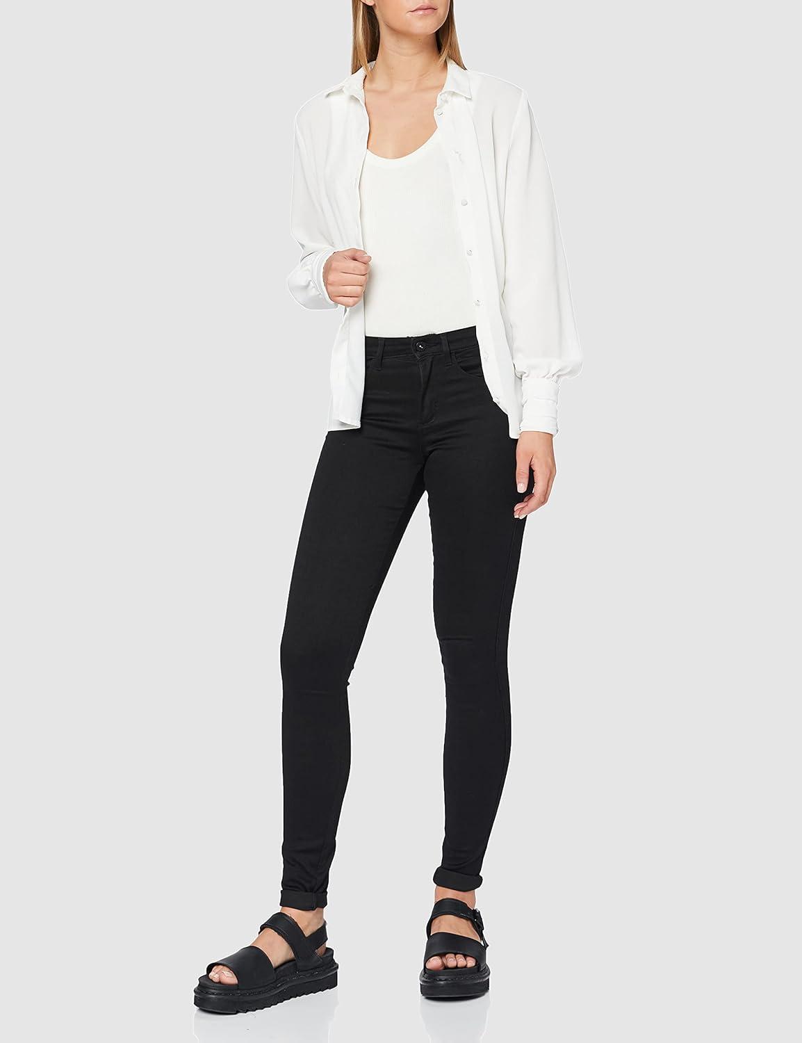 imageONLY Jean Skinny ONLROYAL Taille Classique Skinny Fit JeansBlack 1