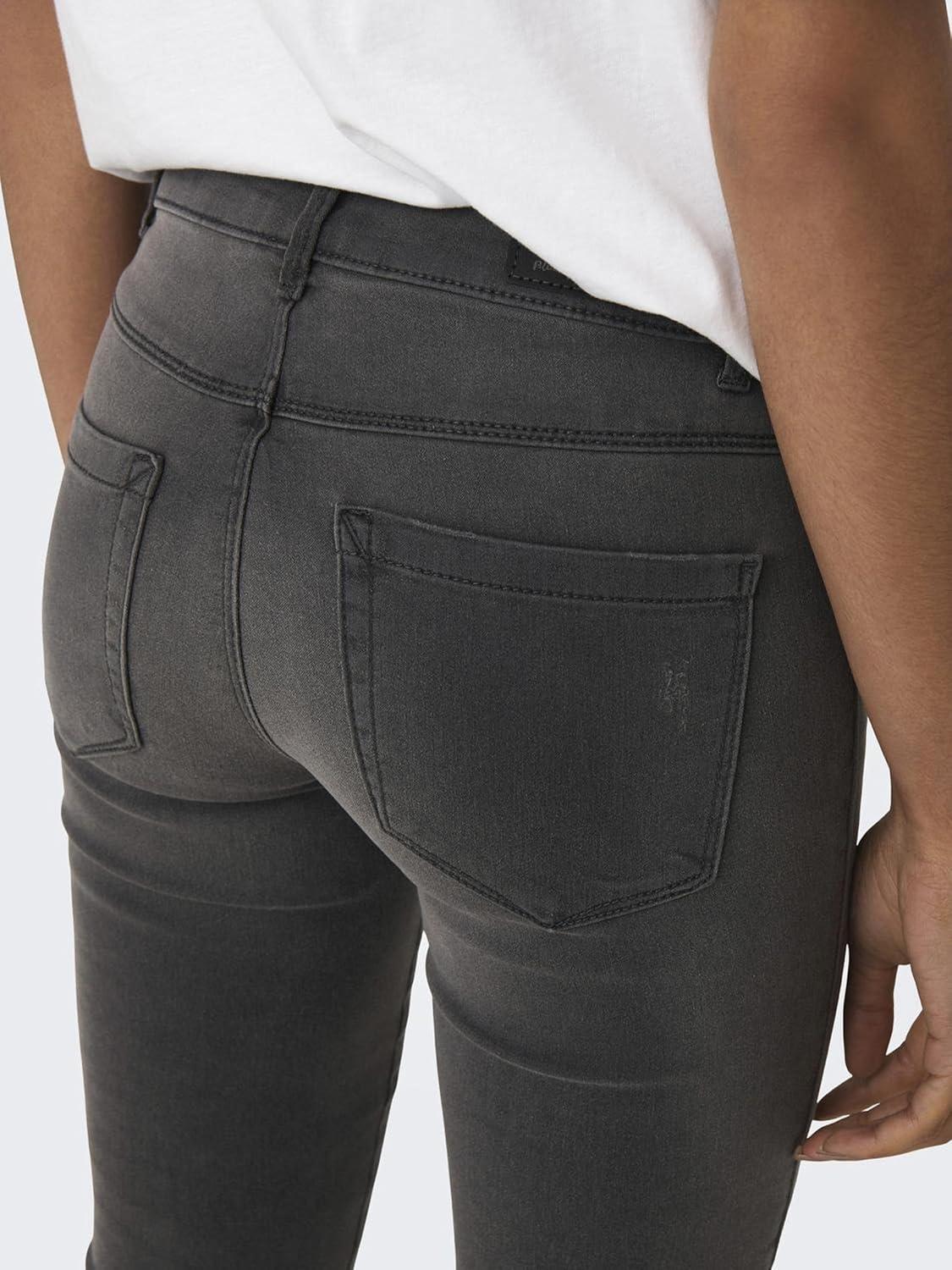 imageONLY Jean Skinny ONLROYAL Taille Classique Skinny Fit JeansDark Grey Denim