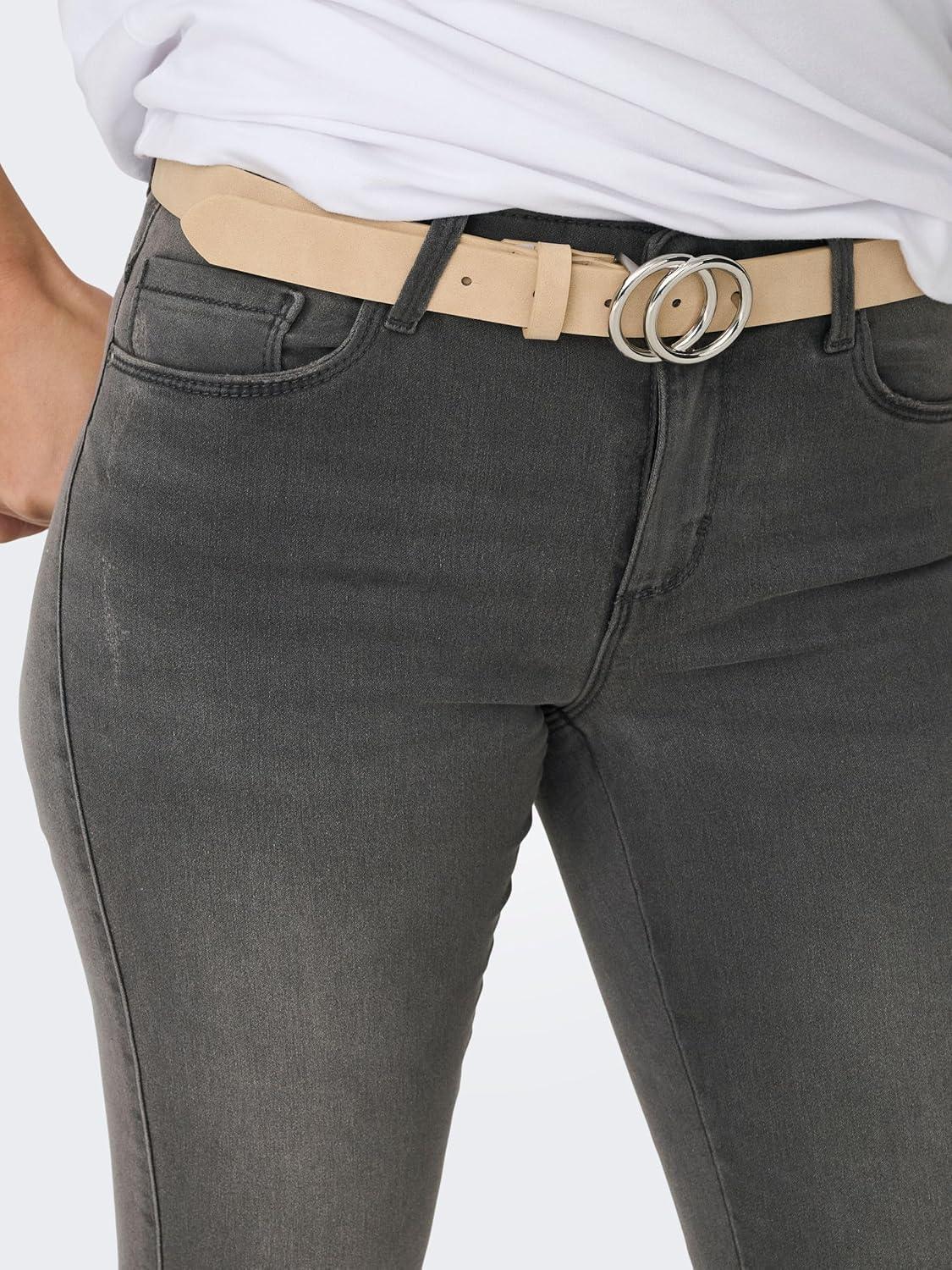 imageONLY Jean Skinny ONLROYAL Taille Classique Skinny Fit JeansDark Grey Denim