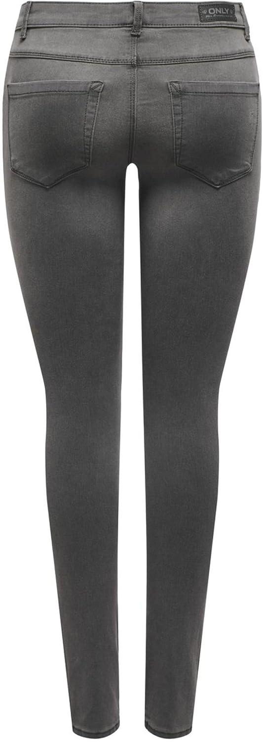 imageONLY Jean Skinny ONLROYAL Taille Classique Skinny Fit JeansDark Grey Denim