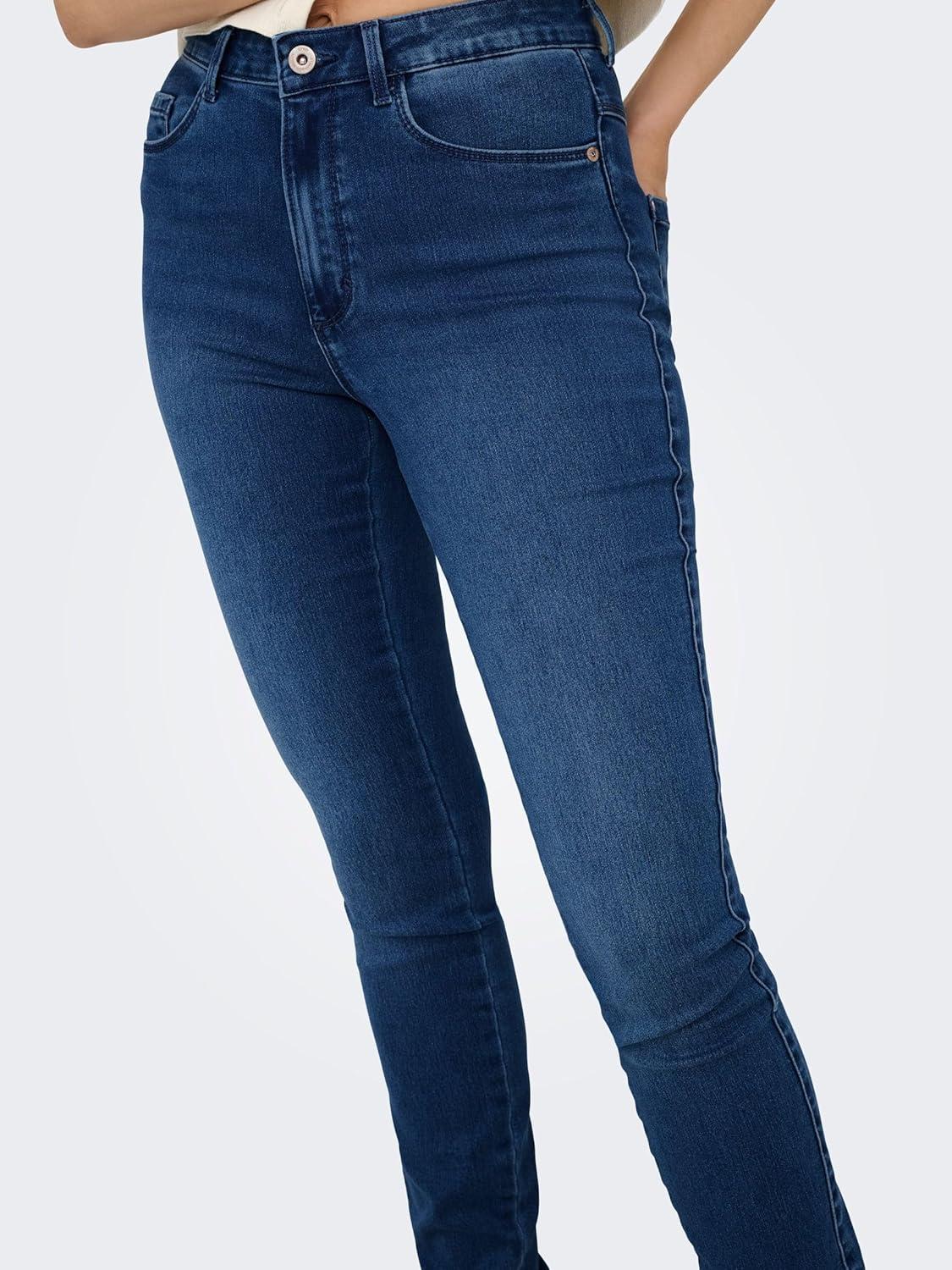 imageONLY Jean Skinny ONLROYAL Taille Classique Skinny Fit JeansMedium Blue Denim