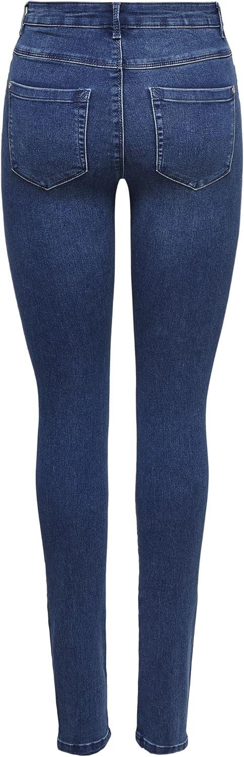 imageONLY Jean Skinny ONLROYAL Taille Classique Skinny Fit JeansMedium Blue Denim