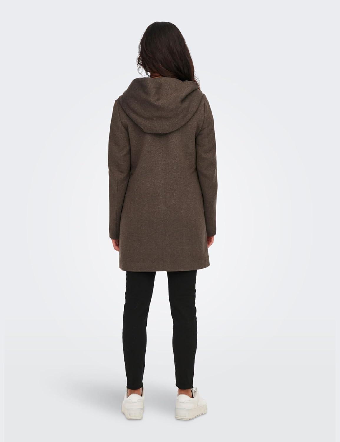 imageONLY Manteau ONLSEDONA ManteauHot FudgeDetailmelange