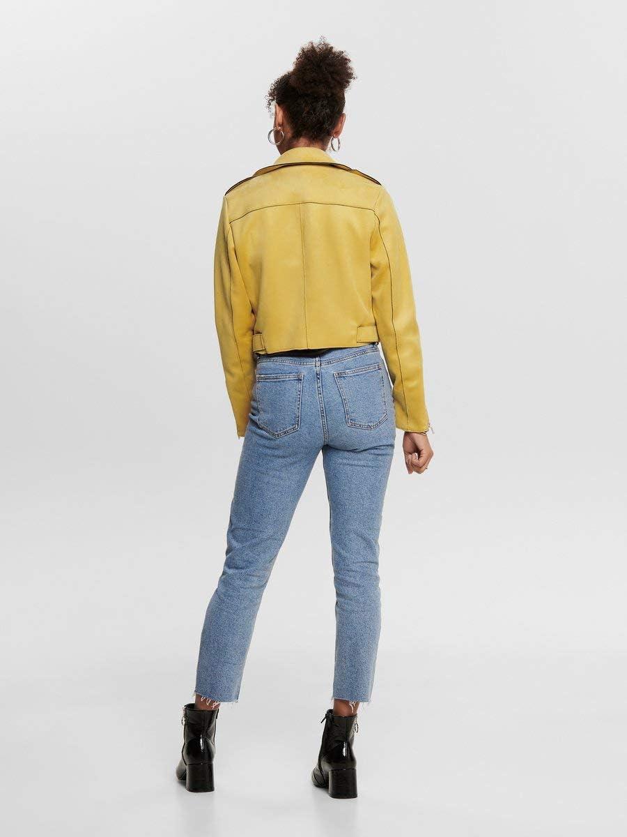 imageONLY Veste MotardJaune
