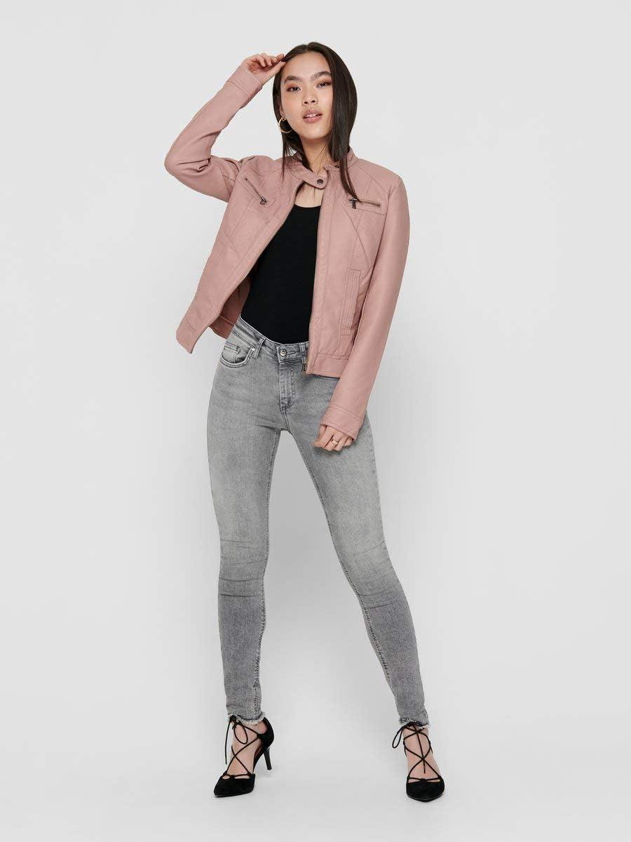 imageONLY Veste en Similicuir ONLBANDIT Veste en SimilicuirAdobe Rose