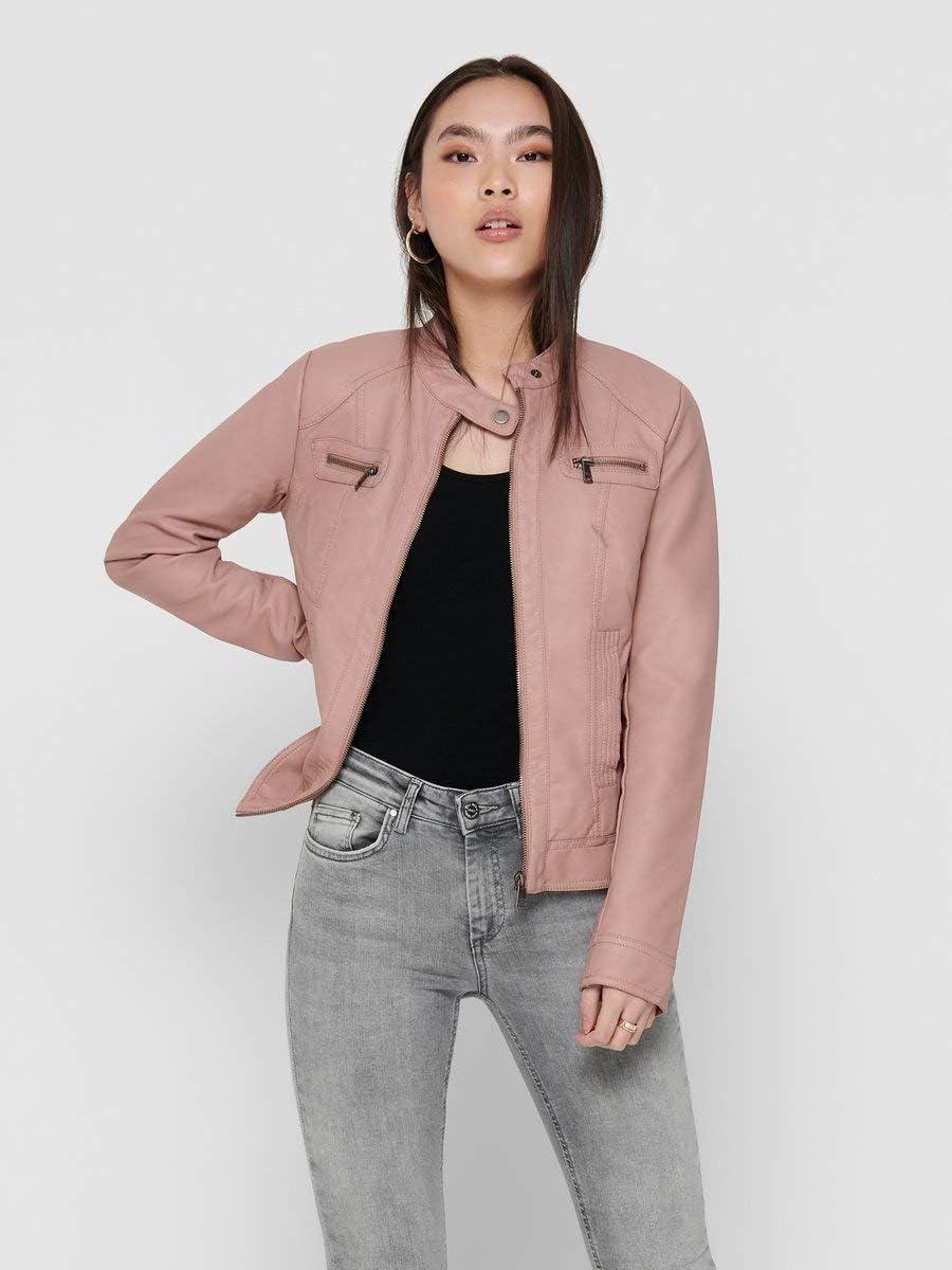 imageONLY Veste en Similicuir ONLBANDIT Veste en SimilicuirAdobe Rose