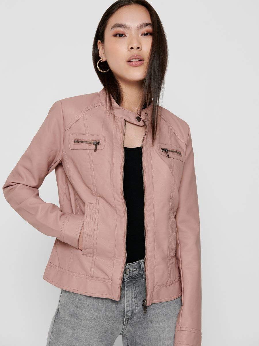 imageONLY Veste en Similicuir ONLBANDIT Veste en SimilicuirAdobe Rose