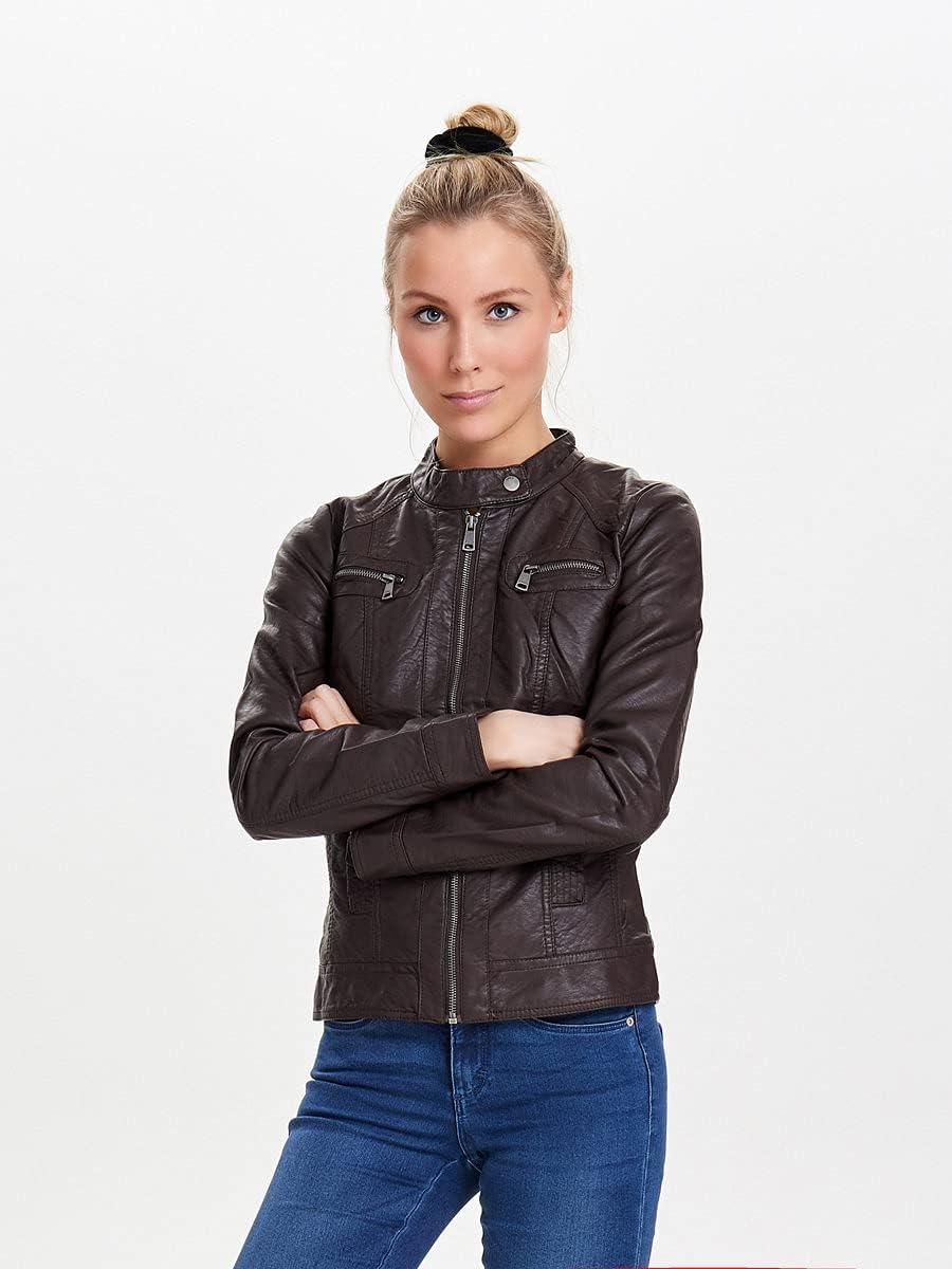 imageONLY Veste en Similicuir ONLBANDIT Veste en SimilicuirAdobe Rose