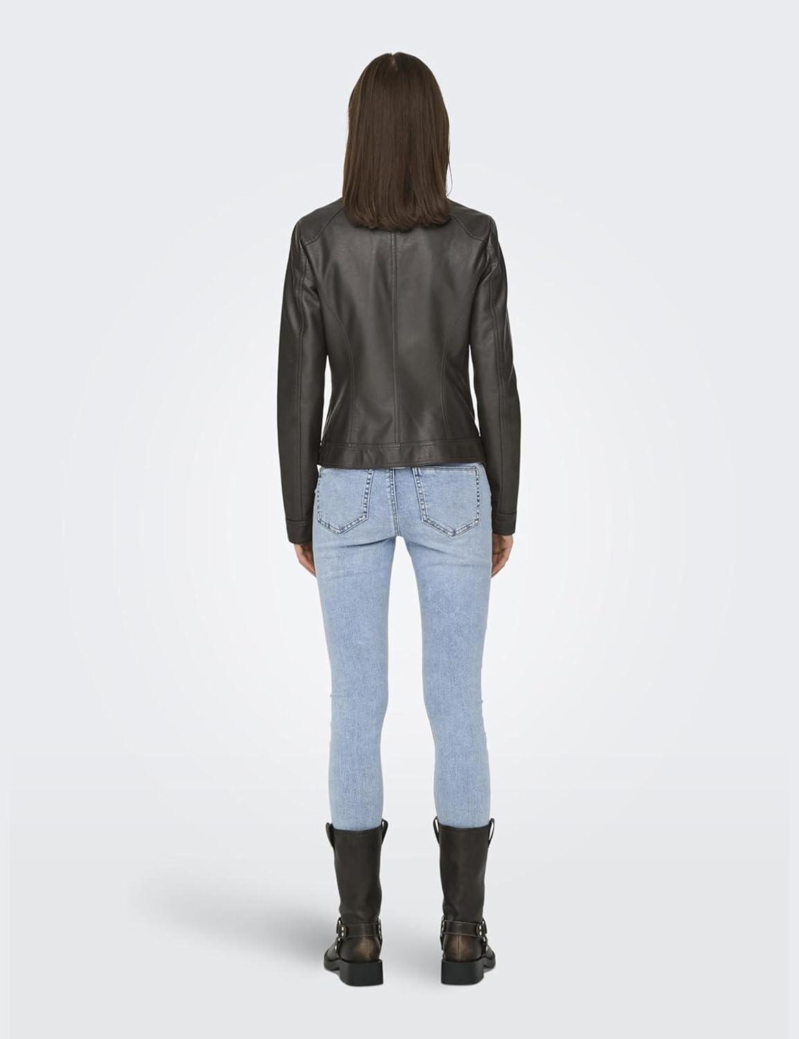 imageONLY Veste en Similicuir ONLBANDIT Veste en SimilicuirChocolate Torte