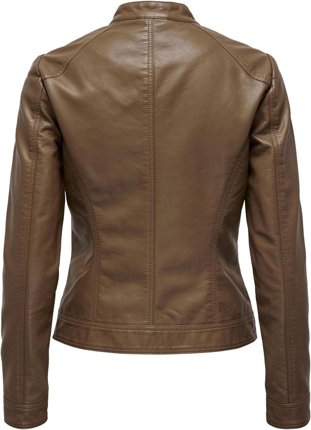 imageONLY Veste en Similicuir ONLBANDIT Veste en SimilicuirCognac