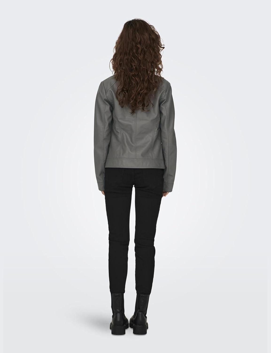 imageONLY Veste en Similicuir ONLBANDIT Veste en SimilicuirPrune