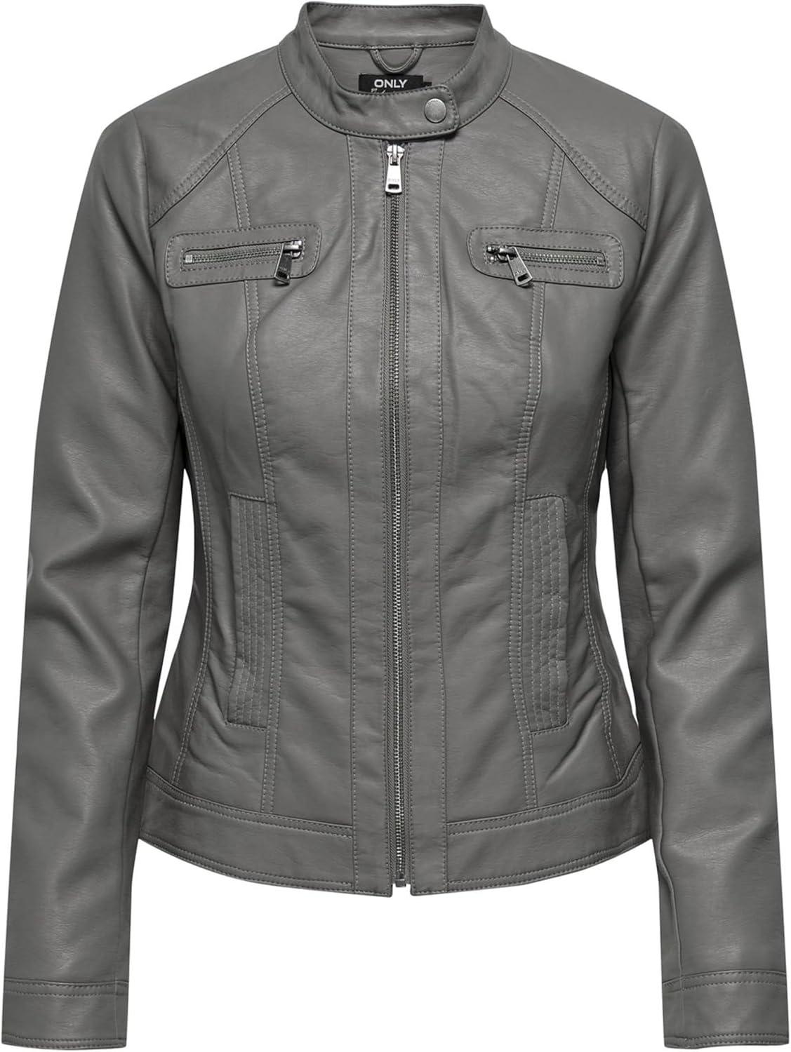 imageONLY Veste en Similicuir ONLBANDIT Veste en SimilicuirPrune