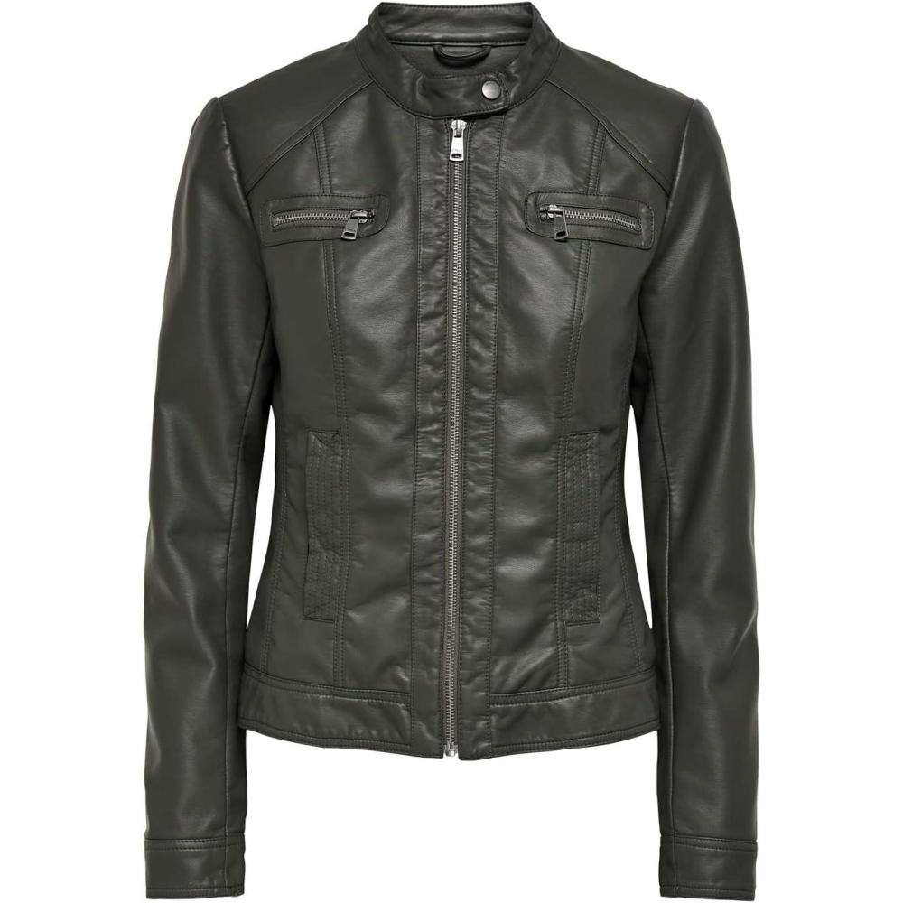 imageONLY Veste en Similicuir ONLBANDIT Veste en SimilicuirBeluga