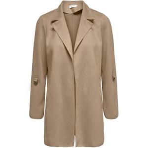 ONLY Onljoline Faux Suede Coat Life Cc Otw Onljoline Life CC Otw Manteau en faux daim Femme (lot de 1)(Mocha Meringue)