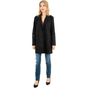ONLY Onljoline Faux Suede Coat Life Cc Otw Onljoline Life CC Otw Manteau en faux daim Femme (lot de 1)(Noir)