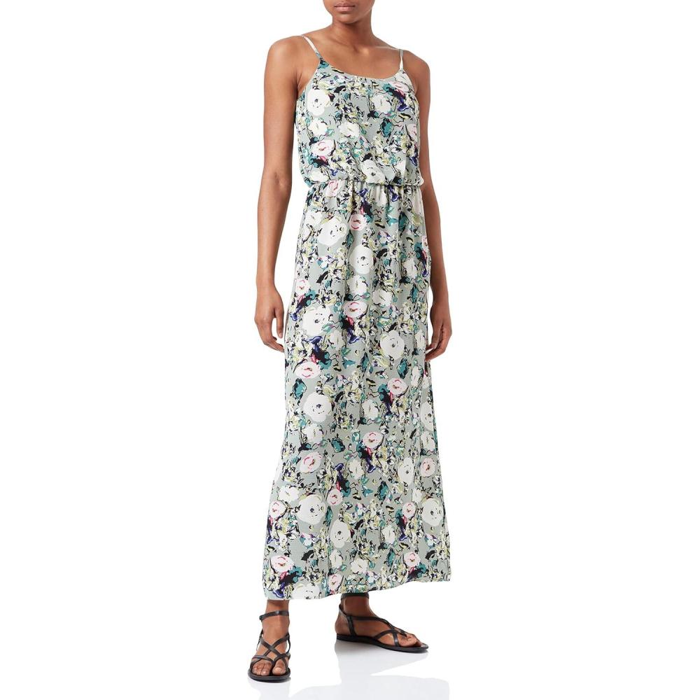 imageONLY Robe Winner Black Graphic CircleAqua GrayAopart Floral