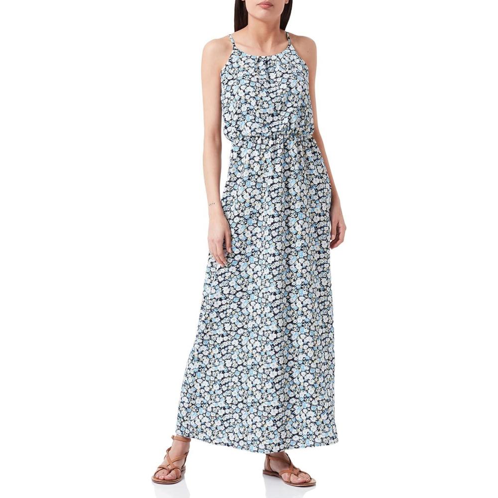 imageONLY Robe Winner Black Graphic CircleNight SkyAop Flower Floor