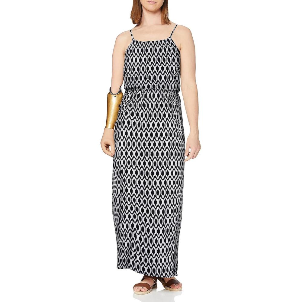 imageONLY Robe Winner Black Graphic CircleNoirMotif Cercles Graphiques
