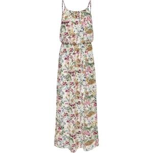 ONLY Robe Winner Black Graphic Circle(Cloud Dancer/Aop : Blurry Flower)