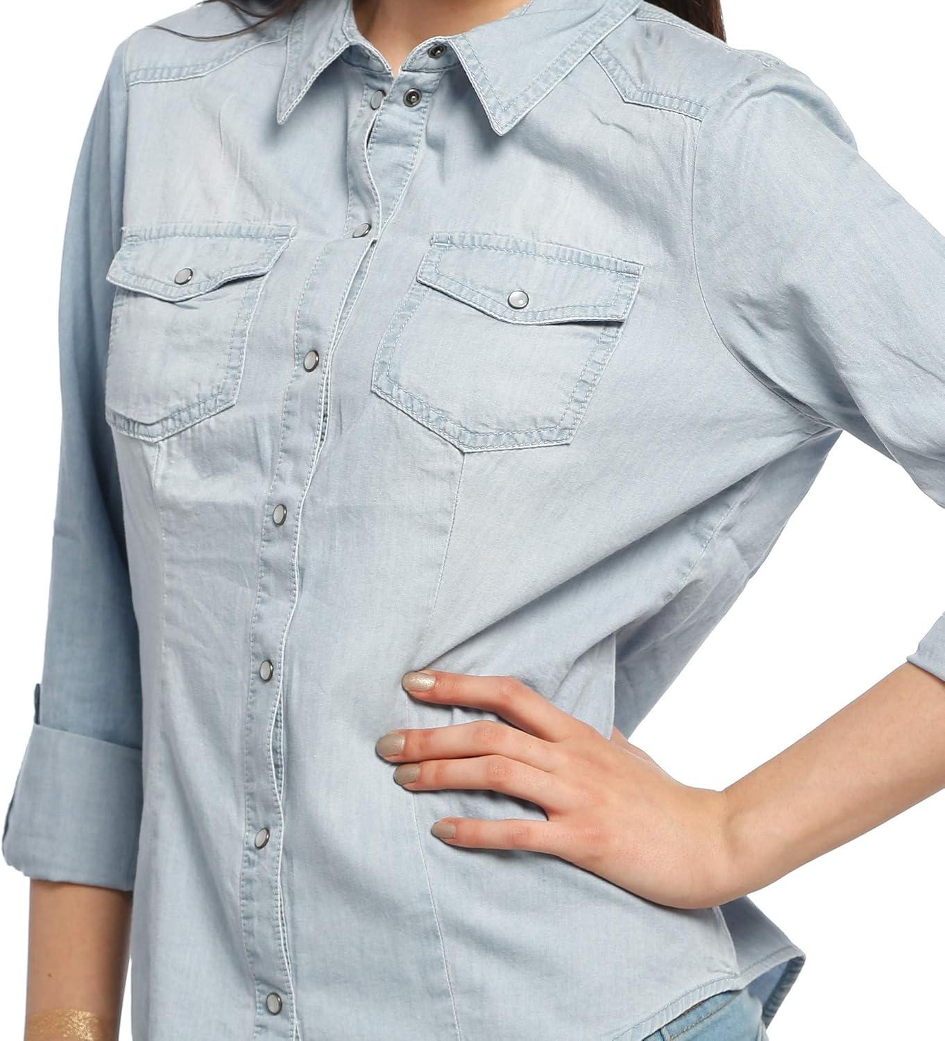 imageONLY Rock Chemise maternit uni Manches Longues Femme